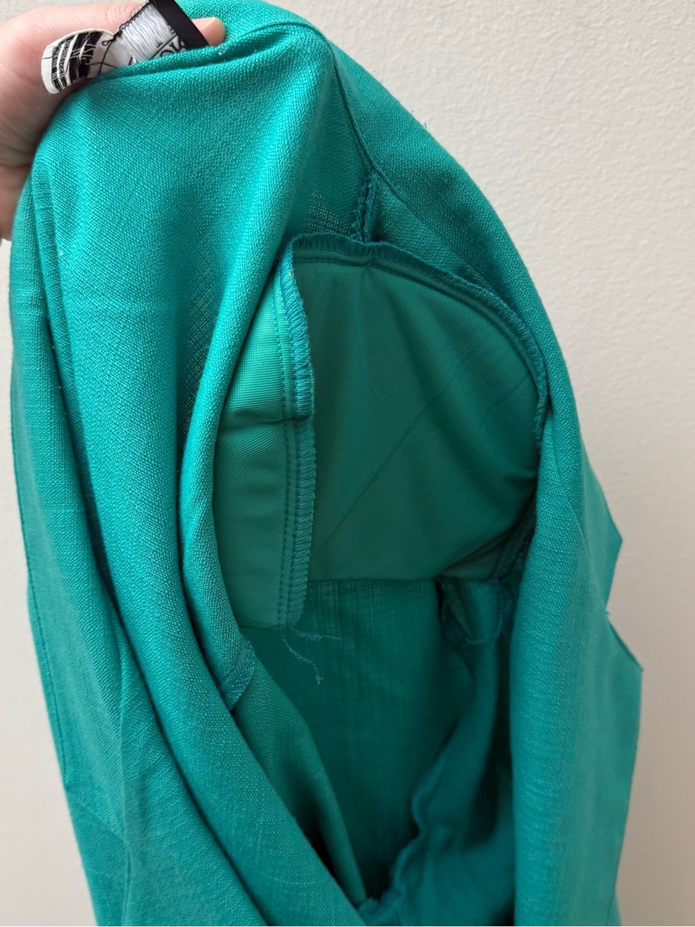 Sag Harbor Teal Single-Button Blazer - Picture 8 of 9